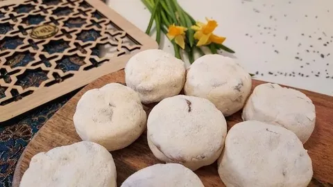 گز بدون مغز بافت نرم شیرینی ملایم